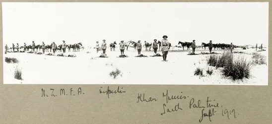 N.Z.M.F.A. Inspection, Khan Yunis, September 1917